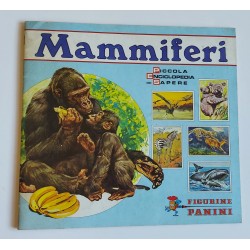 ALBUM DI FIGURINE PANINI MAMMIFERI 1976 